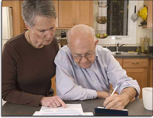 How is the old age pension calculated?