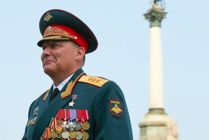 Пенсия генерала в россии сумма средняя