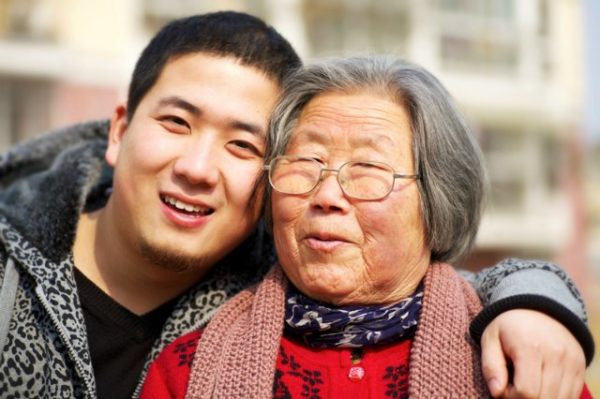 Elderly people are treated with respect in China